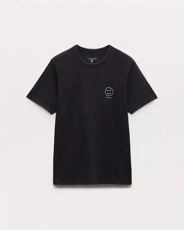 サワー　フェイス　エンブロイダーT