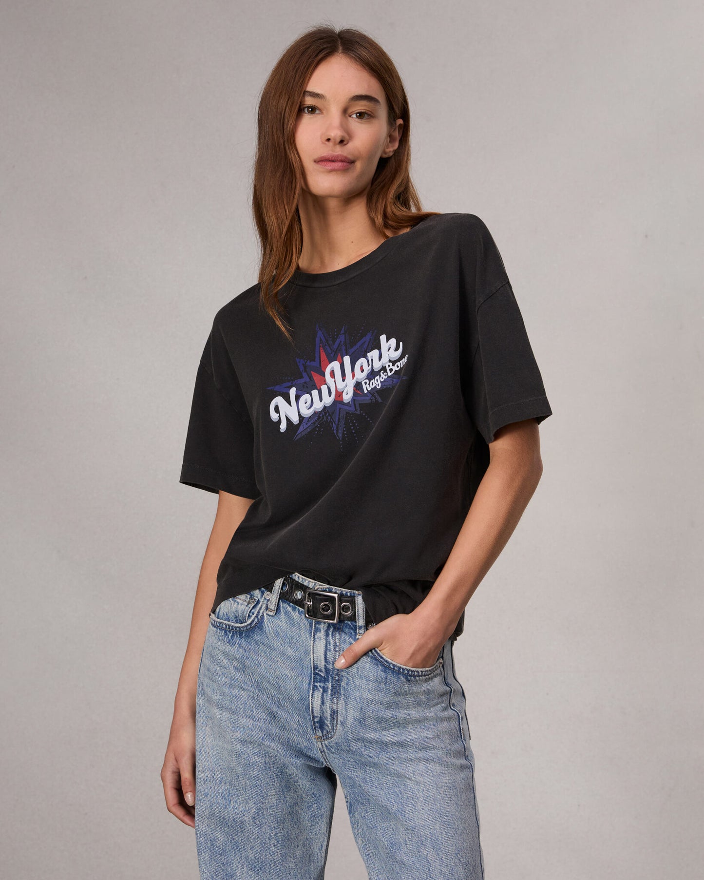 NY　ボーイフレンドT