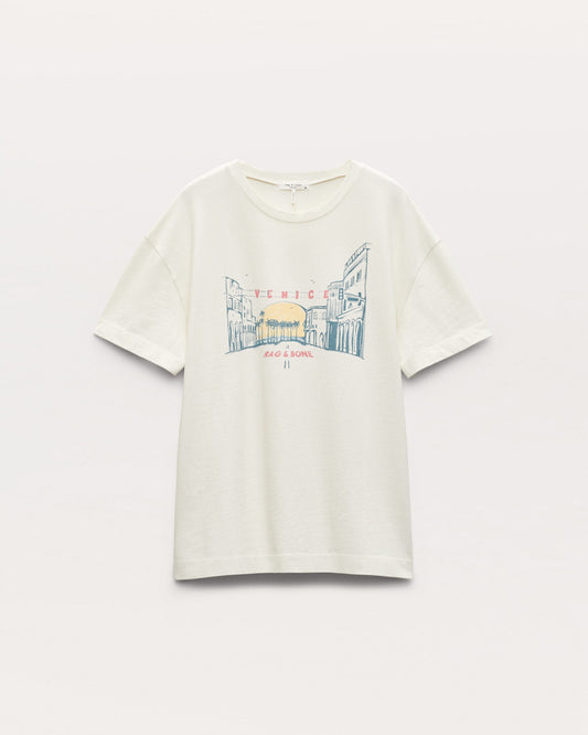 RB　ヴェニス　ボーイフレンドT - CHALK