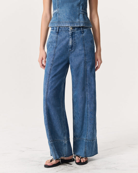 フェザーウェイト　アリアナ　クロップド　パラッツォ