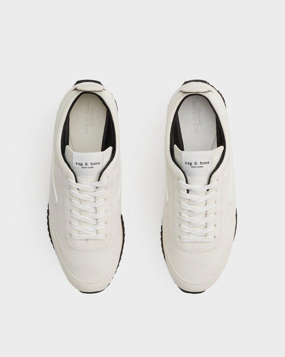 レトロ　ランナー - ANTIQUE WHITE SUEDE