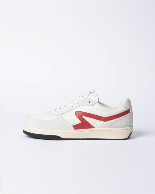 レトロ　コート　スニーカー - OFFWHT/RED
