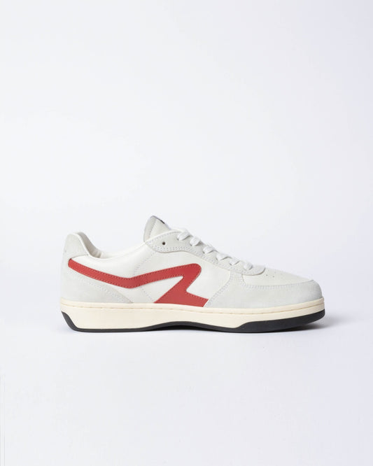 レトロ　コート　スニーカー - OFFWHT/RED