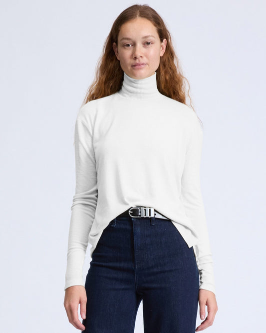 ザ　ニット　ボクシー　Tネック