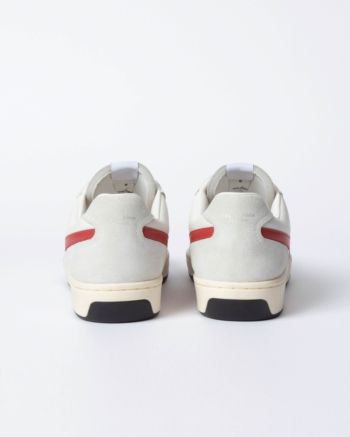 レトロ　コート　スニーカー - OFFWHT/RED