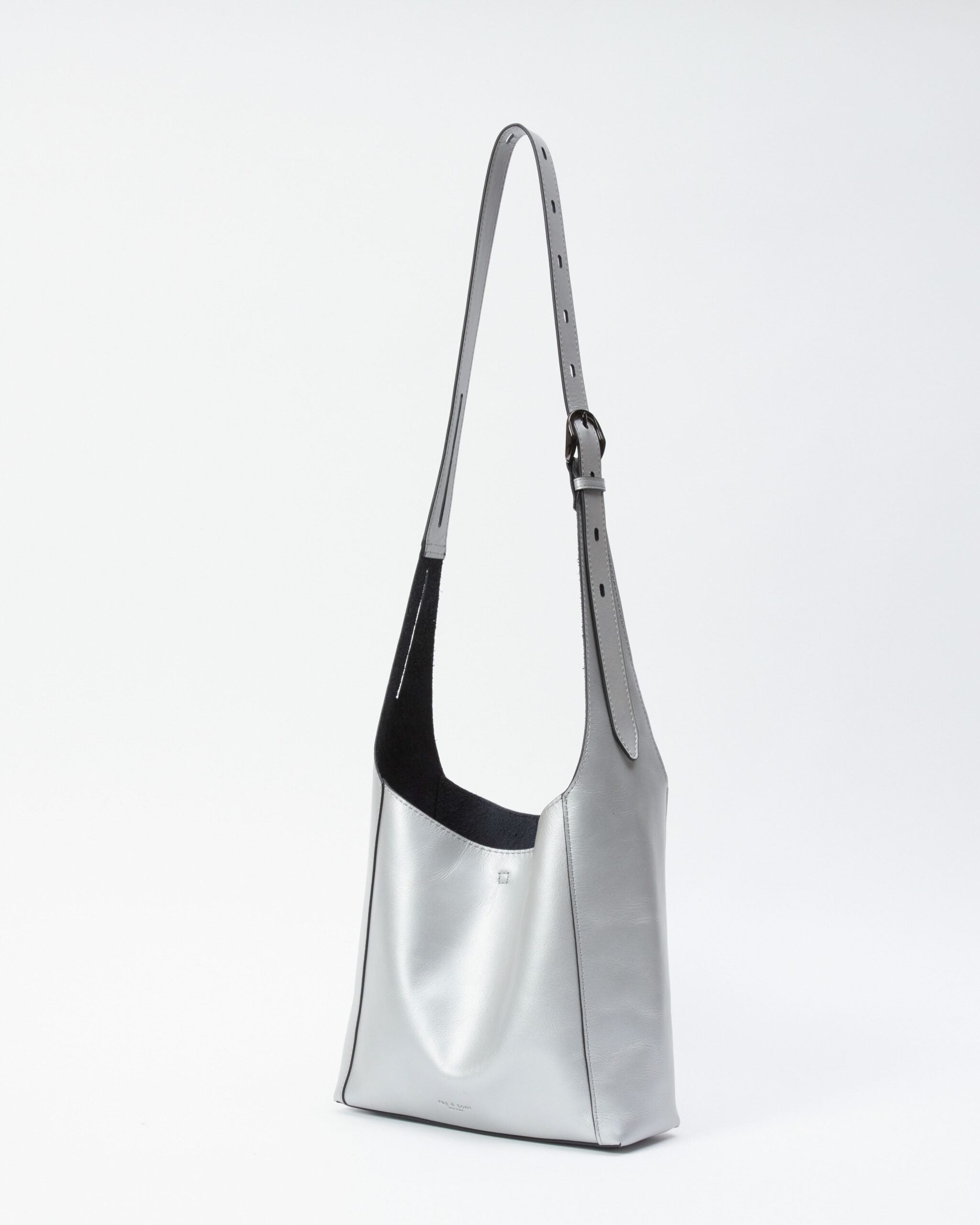 希少☆rag & bone シルバー エリオットファニーパック ウエストバッグ