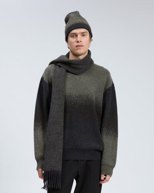 ダウニング　カシミア　ブレンド　クルー