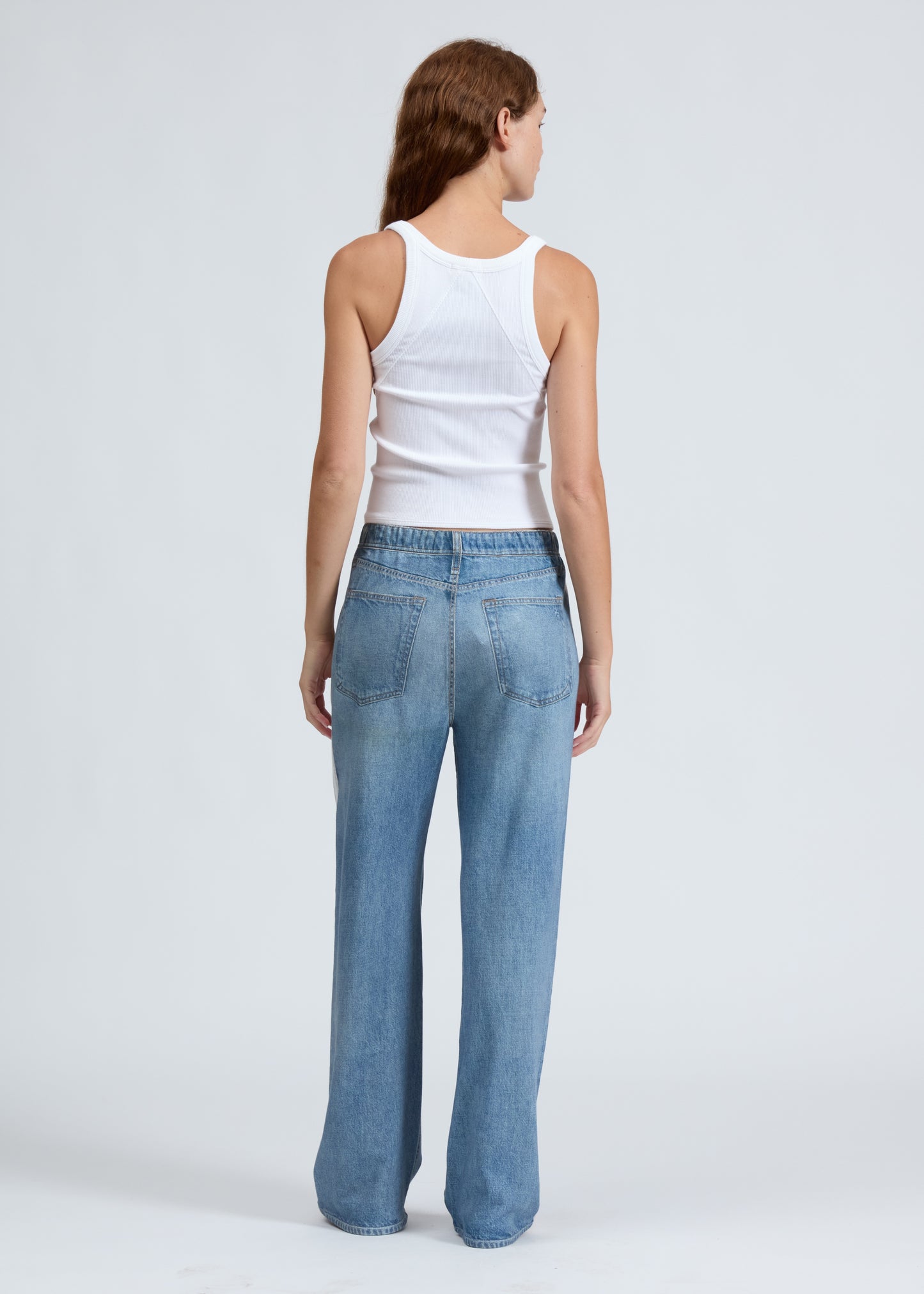 ザ　エッセンシャル　リブ　ワイド　ストリング　タンク