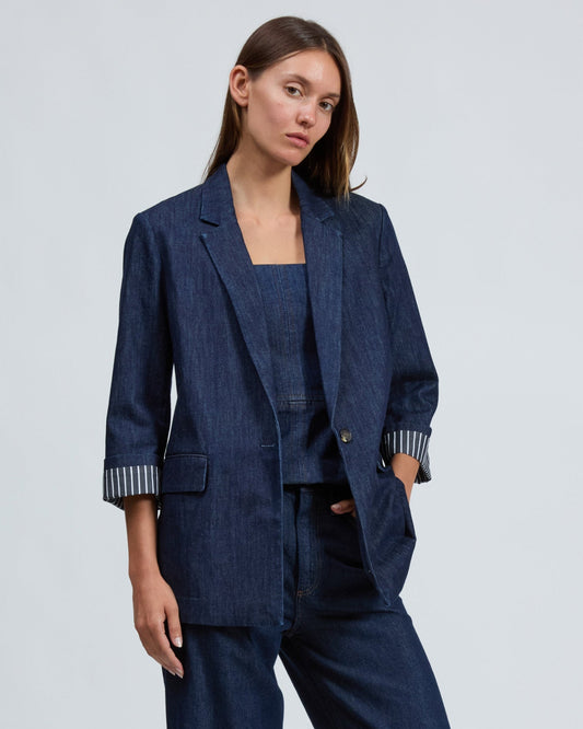 ジェニー　デニム　ブレザー
