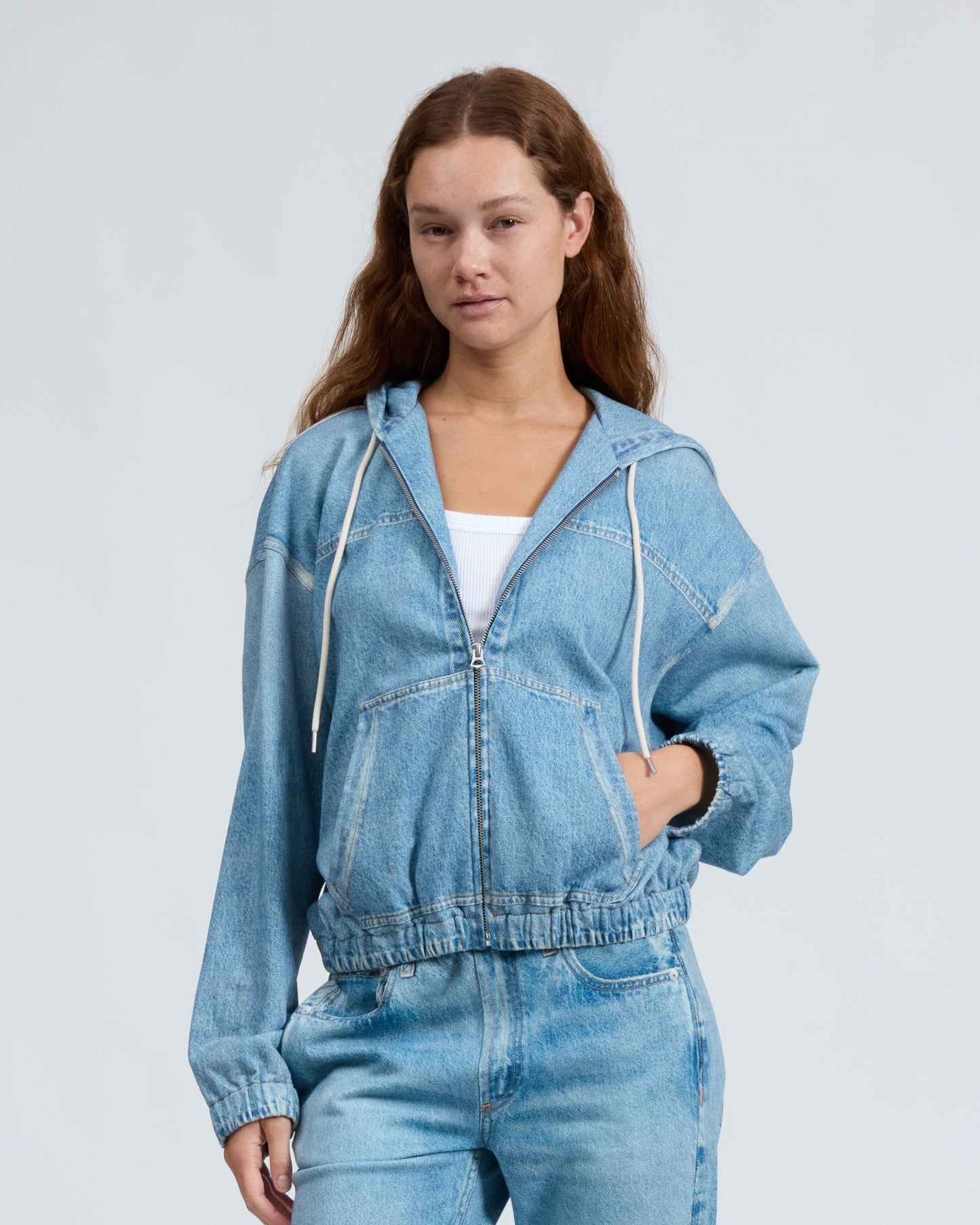 rb ミラマー　テリー　ジップ　フロント　フーディー