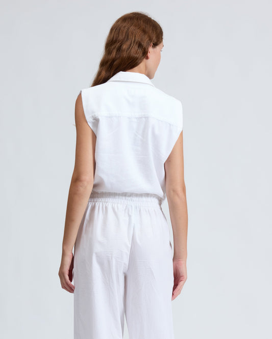 ウルトラ　フェザーウェイト　フィオナ　レースアップ　シャツ