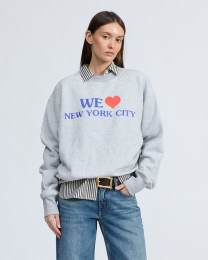 ウィー　ハート　NYC　スウェットシャツ - HTHRG