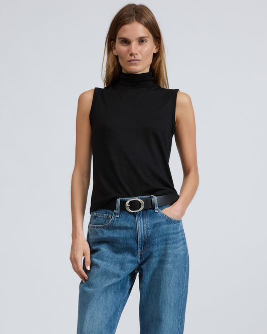 ザ　ニット　Tネック　タンク